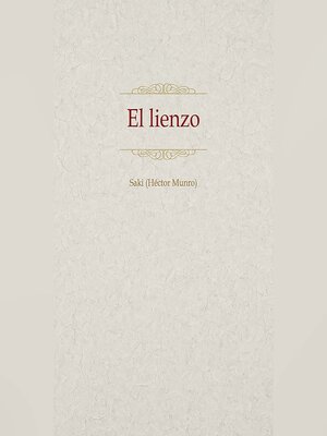 cover image of El lienzo